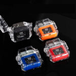 USB Lighter Windproof Double ArcLighter Cigarette Lighter Transparent Shell Waterproof Electronic Pulse Lighters - Image 6