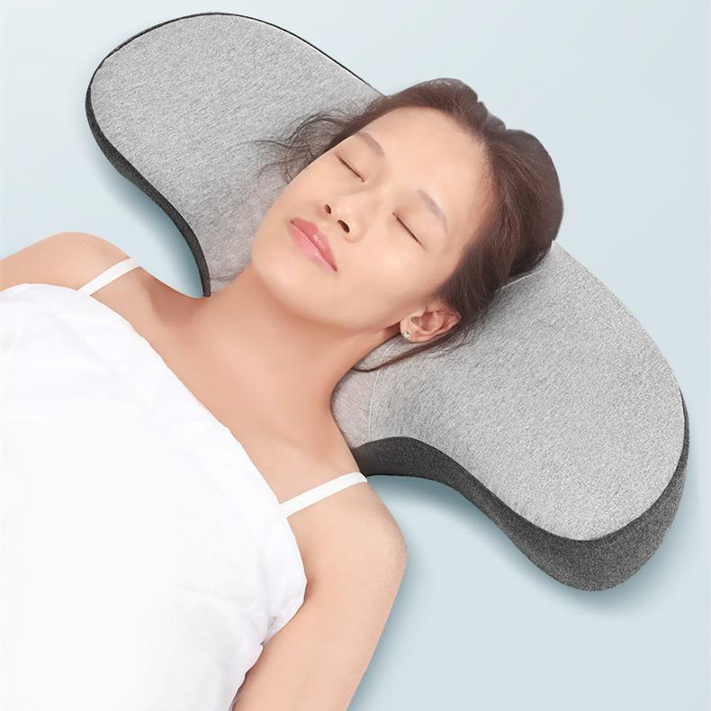 ffa543ac-2db9-4c0a-afb3-ef9d6eb0d73c.jpg Space Memory Cotton Filling Low Thin Pillow - Image 1